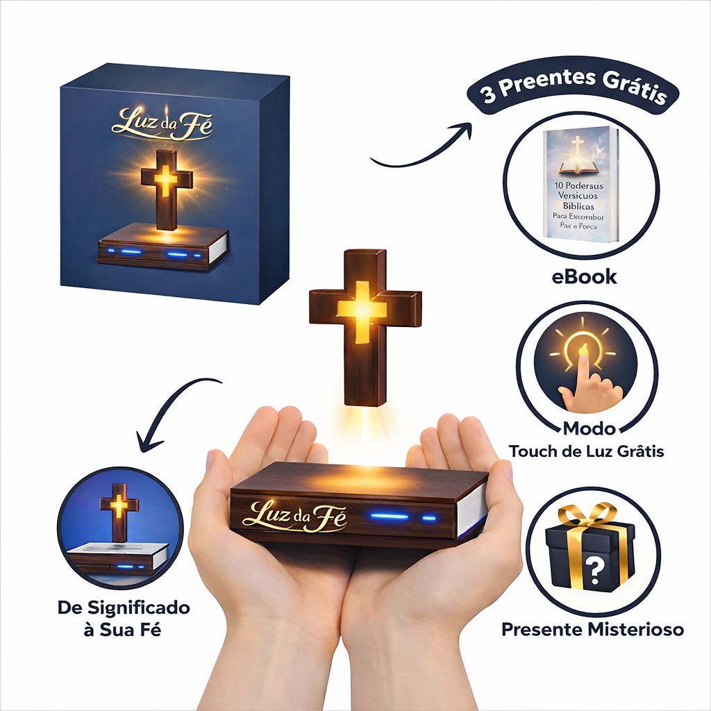 Luminária Bíblica Flutuante