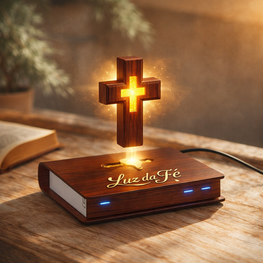 Luminária Bíblica Flutuante