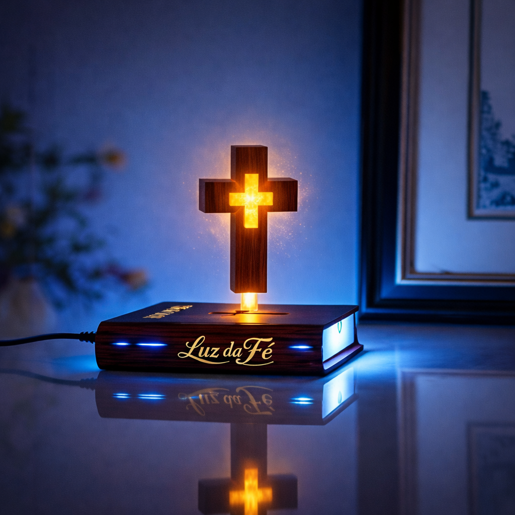 Luminária Bíblica Flutuante
