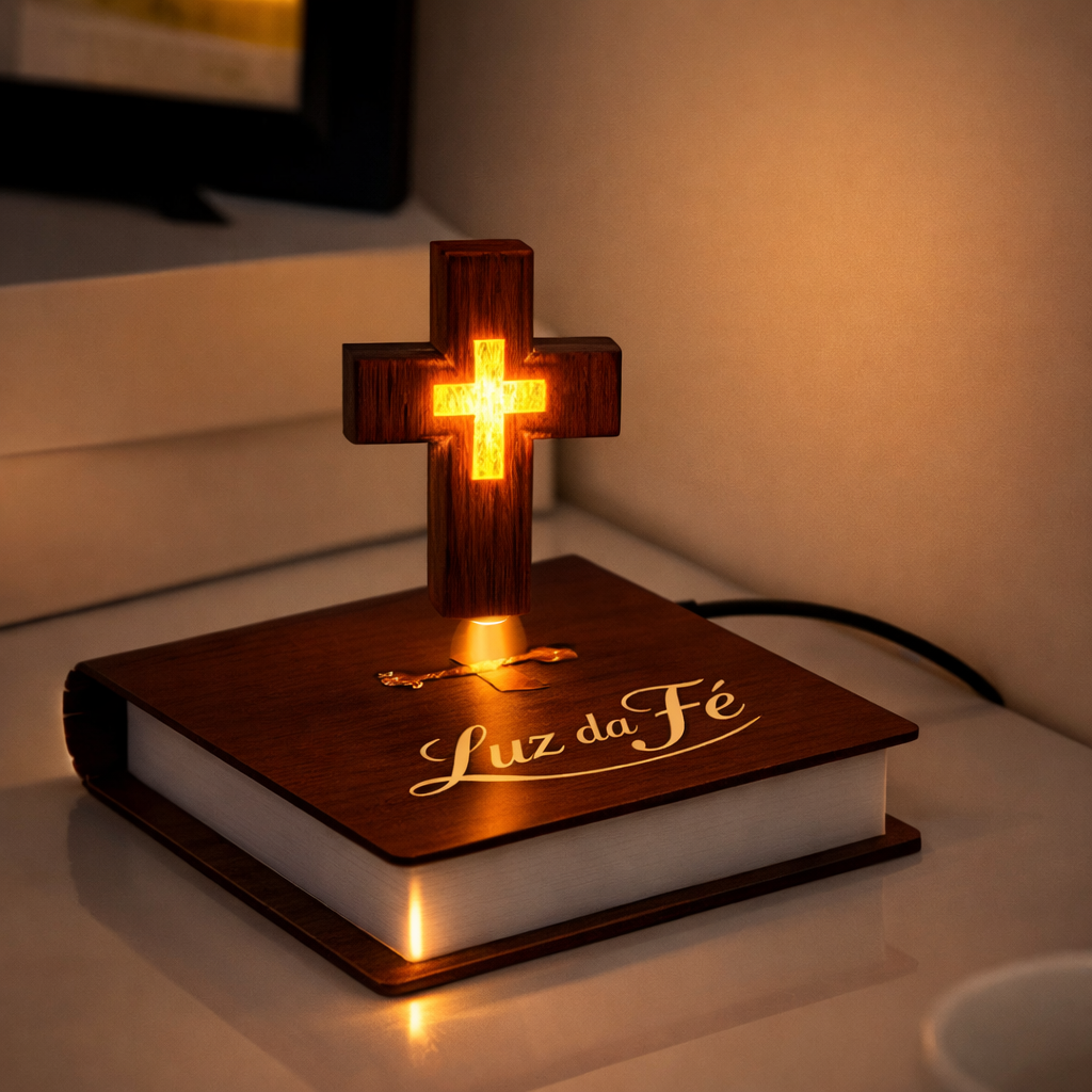 Luminária Bíblica Flutuante